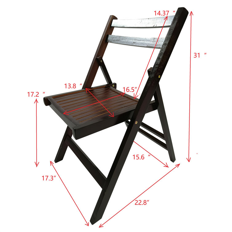 Set of best sale 4 folding chairs